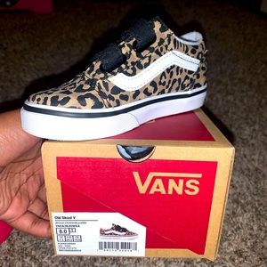 Cheetah print vans